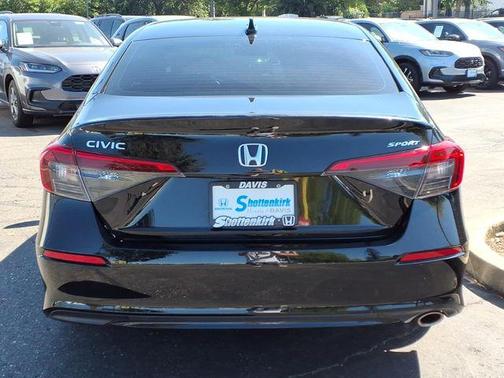 Crystal Black Pearl 2022 Honda Civic Sport