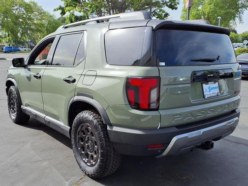 Ash Green Metallic 2026 Honda Passport AWD TrailSport Elite Blackout