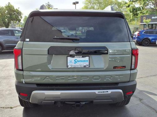 Ash Green Metallic 2026 Honda Passport AWD TrailSport Elite Blackout