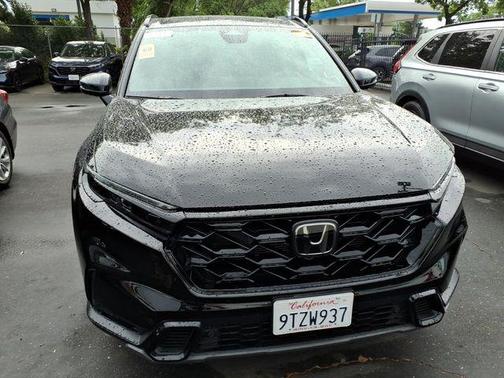 Crystal Black Pearl 2025 Honda CR-V Hybrid Sport FWD