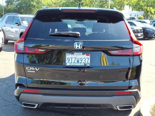 Crystal Black Pearl 2025 Honda CR-V Hybrid Sport FWD