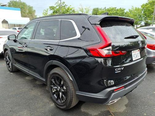 Crystal Black Pearl 2025 Honda CR-V Hybrid Sport FWD