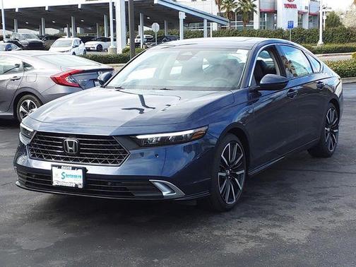Canyon River Blue Metallic 2026 Honda Accord Hybrid Touring