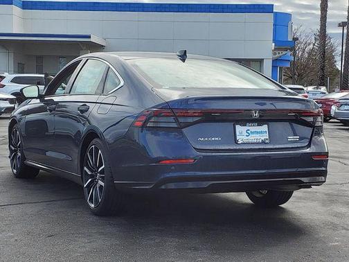 Canyon River Blue Metallic 2026 Honda Accord Hybrid Touring