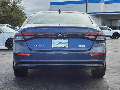 Canyon River Blue Metallic 2026 Honda Accord Hybrid Touring