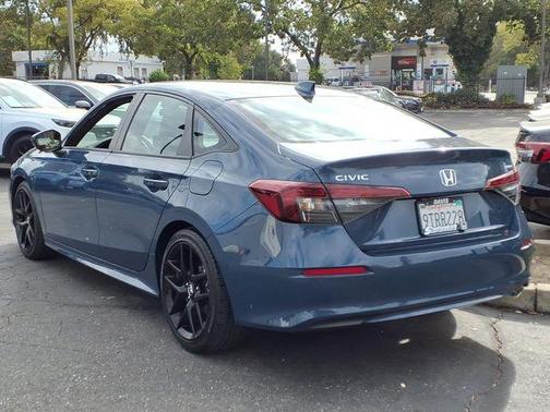 Blue Lagoon Pearl 2025 Honda Civic Sport