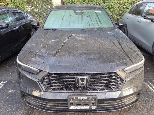 Crystal Black Pearl 2025 Honda Accord Hybrid Sport-L