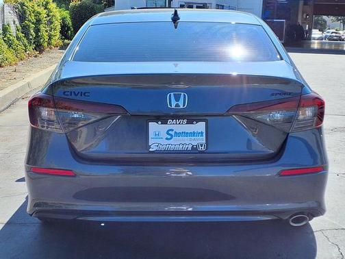 Meteorite Gray Metallic 2026 Honda Civic Sport