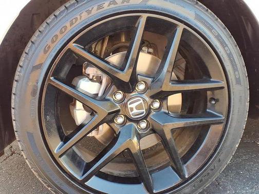 Platinum White Pearl 2025 Honda Civic Hybrid Sport