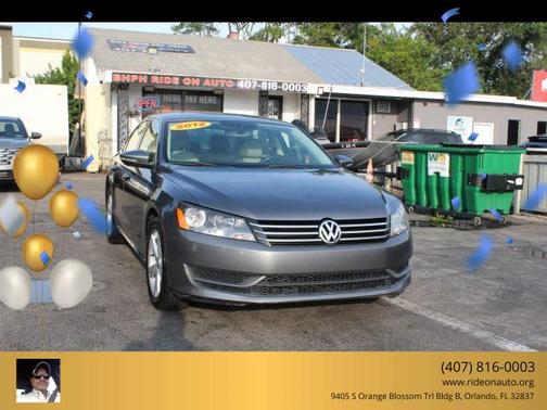 2012 Volkswagen Passat 2.5 SE