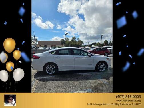 2018 Ford Fusion Hybrid SE