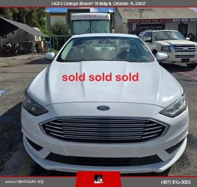 2018 Ford Fusion Hybrid SE