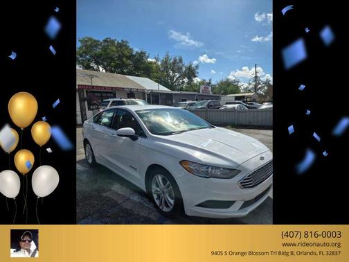 2018 Ford Fusion Hybrid SE