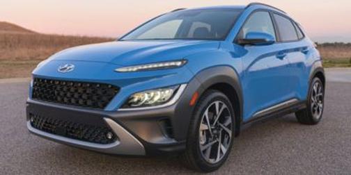Black 2022 Hyundai KONA SEL