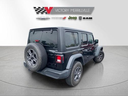 Black Clearcoat 2018 Jeep Wrangler Unlimited Sport