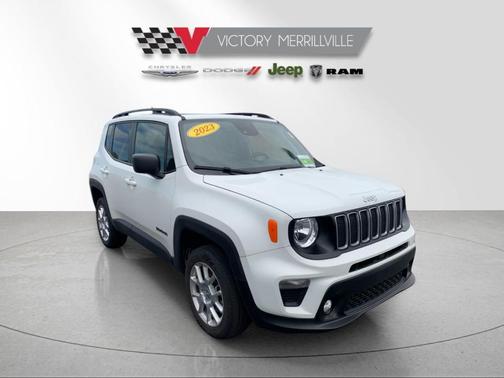 Alpine White Clearcoat 2023 Jeep Renegade Latitude