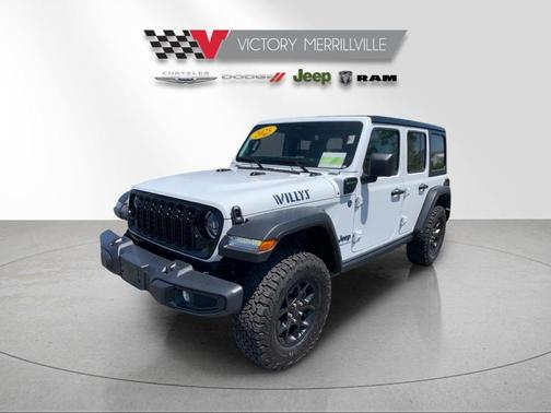 Bright White Clearcoat 2025 Jeep Wrangler 4xe Sport