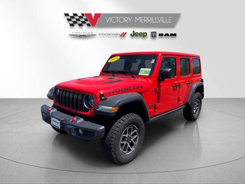 Firecracker Red Clearcoat 2025 Jeep Wrangler Rubicon