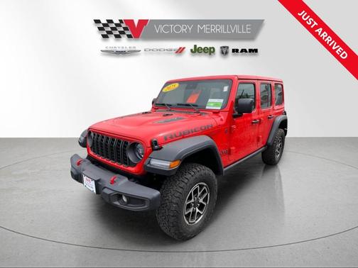 Firecracker Red Clearcoat 2025 Jeep Wrangler Rubicon