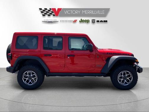Firecracker Red Clearcoat 2025 Jeep Wrangler Rubicon