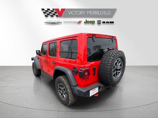 Firecracker Red Clearcoat 2025 Jeep Wrangler Rubicon