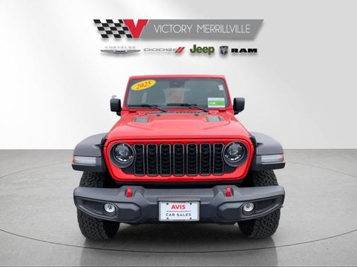 Firecracker Red Clearcoat 2025 Jeep Wrangler Rubicon