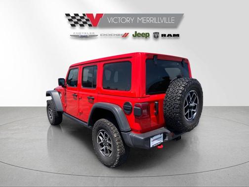 Firecracker Red Clearcoat 2025 Jeep Wrangler Rubicon