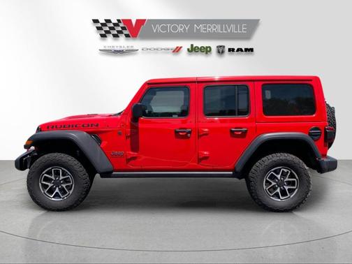 Firecracker Red Clearcoat 2025 Jeep Wrangler Rubicon
