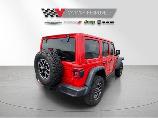 Firecracker Red Clearcoat 2025 Jeep Wrangler Rubicon