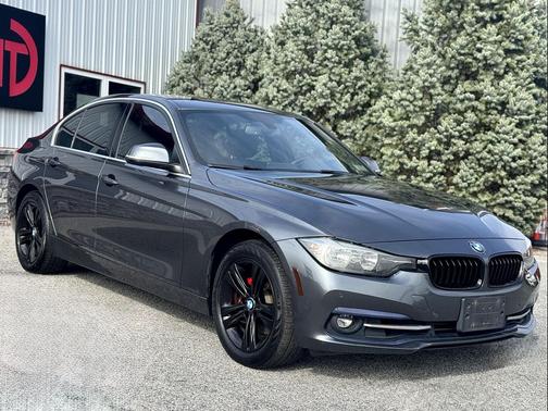 Gray 2017 BMW 330 330i xDrive Sedan