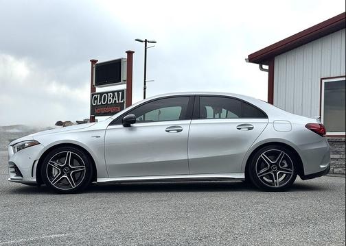 Silver 2021 Mercedes-Benz AMG A 35 4MATIC