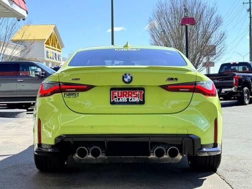 Sao Paulo Yellow 2023 BMW M4 Competition xDrive