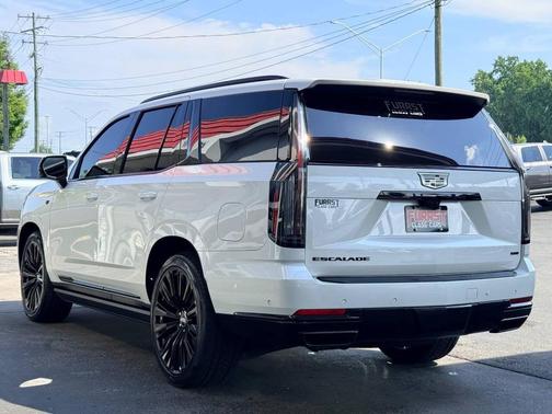 Crystal White Tricoat 2025 Cadillac Escalade Sport Platinum