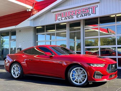 Rapid Red Metallic Tinted Clearcoat 2024 Ford Mustang GT Premium