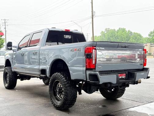 Glacier Gray 2024 Ford F-250 Platinum