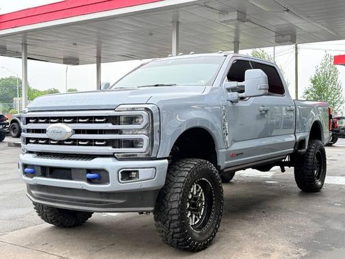 Glacier Gray 2024 Ford F-250 Platinum