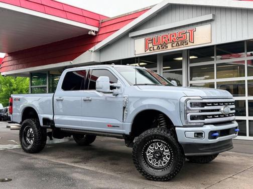 Glacier Gray 2024 Ford F-250 Platinum