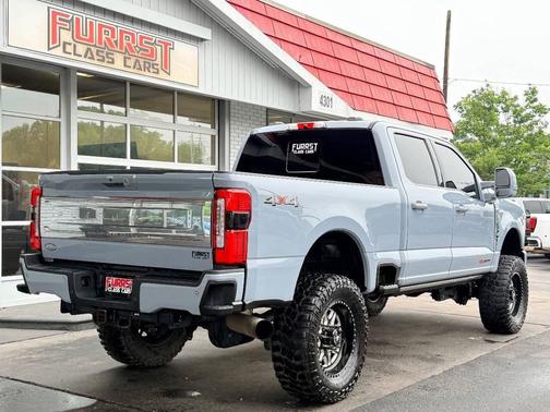 Glacier Gray 2024 Ford F-250 Platinum