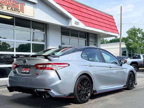 Midnight Black Metallic 2020 Toyota Camry TRD