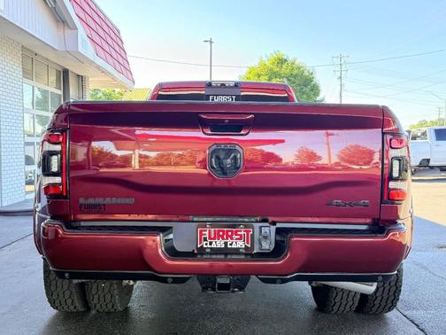 Red 2020 RAM 3500 Laramie Crew Cab 4x4 8' Box
