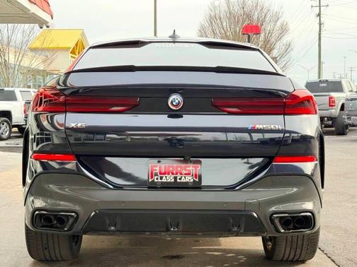 Blue 2023 BMW X6 M50i