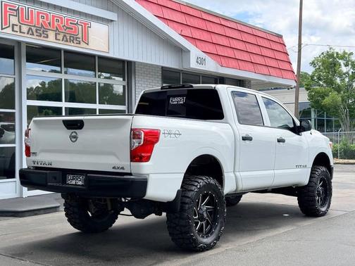Glacier White 2017 Nissan Titan S