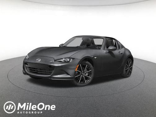 Machine Gray Metallic 2026 Mazda MX-5 Miata RF Grand Touring