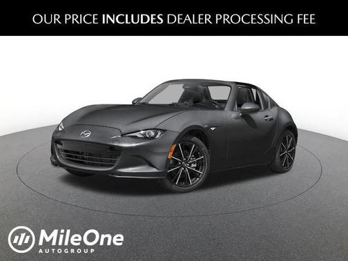 Machine Gray Metallic 2026 Mazda MX-5 Miata RF Grand Touring