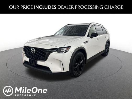 Rhodium White Premium 2025 Mazda CX-90 3.3 Turbo Premium Sport