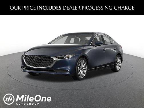 Crystal Blue 2026 Mazda Mazda3 FWD w/Preferred Package