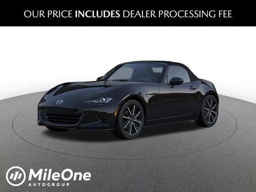 Jet Black Mica 2026 Mazda MX-5 Miata Grand Touring