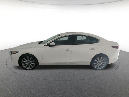 Snowflake White Pearl Mica 2025 Mazda Mazda3 FWD w/Preferred Package