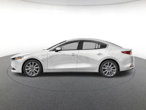 Snowflake White Pearl Mica 2025 Mazda Mazda3 FWD w/Preferred Package