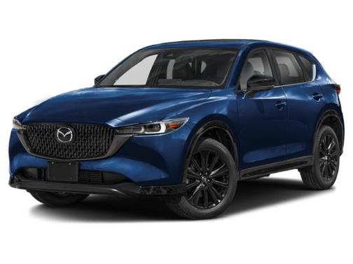 Deep Crystal Blue Mica 2025 Mazda CX-5 2.5 Turbo Premium